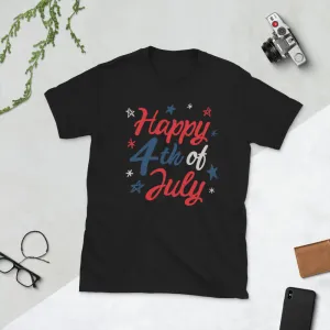 Happy 4th Of July Short-Sleeve Unisex T-Shirt