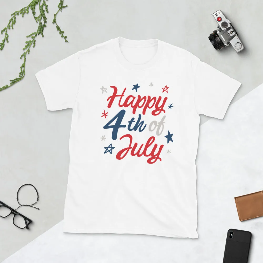 Happy 4th Of July Short-Sleeve Unisex T-Shirt