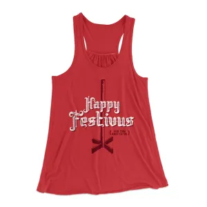 Happy Festivus For The Rest of Us Women's Flowey Tank Top