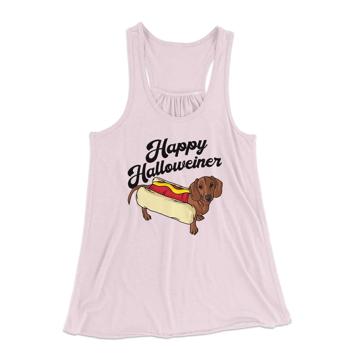 Happy Hallowiener Women's Flowey Tank Top