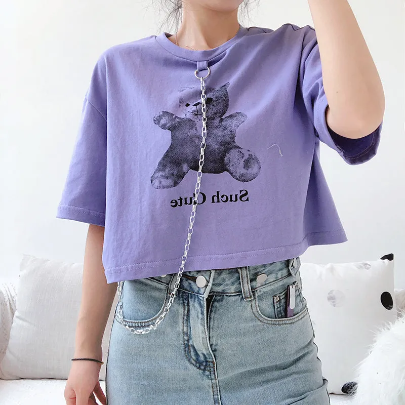 Harajuku Bear T-shirt KF81335