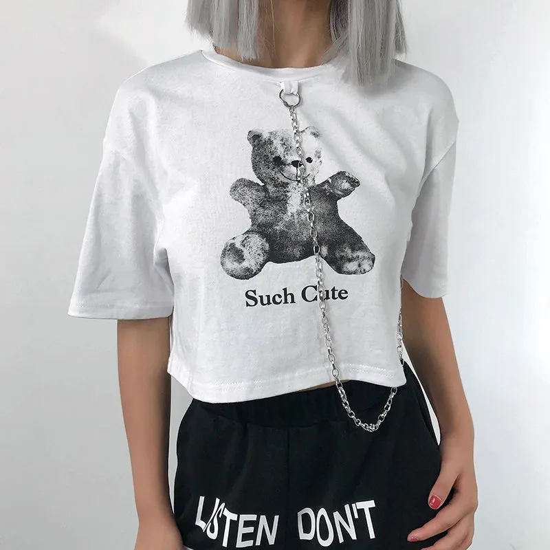 Harajuku Bear T-shirt KF81335