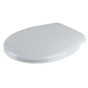 Haron TS-785 CITTE White Slow Close Toilet Seat with Locking Buffers