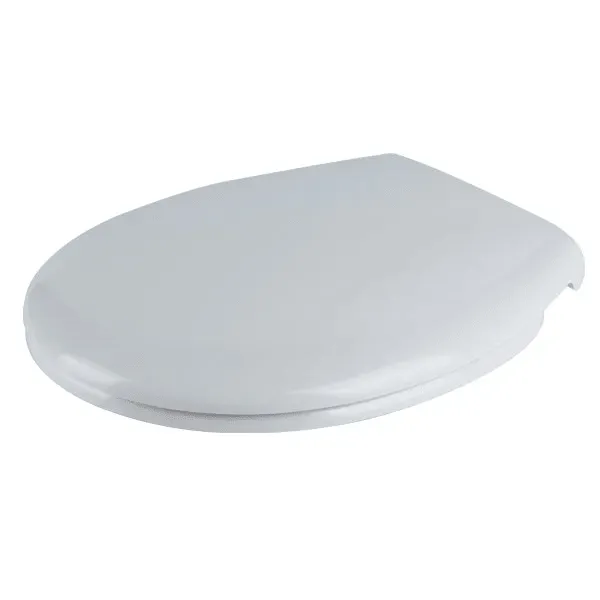Haron TS-785 CITTE White Slow Close Toilet Seat with Locking Buffers