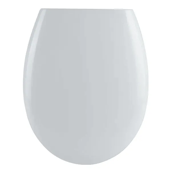 Haron TS-785 CITTE White Slow Close Toilet Seat with Locking Buffers