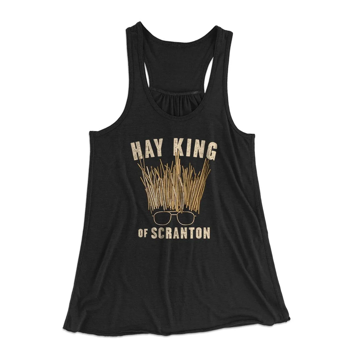 Hay King Funny Thanksgiving Women's Flowey Tank Top