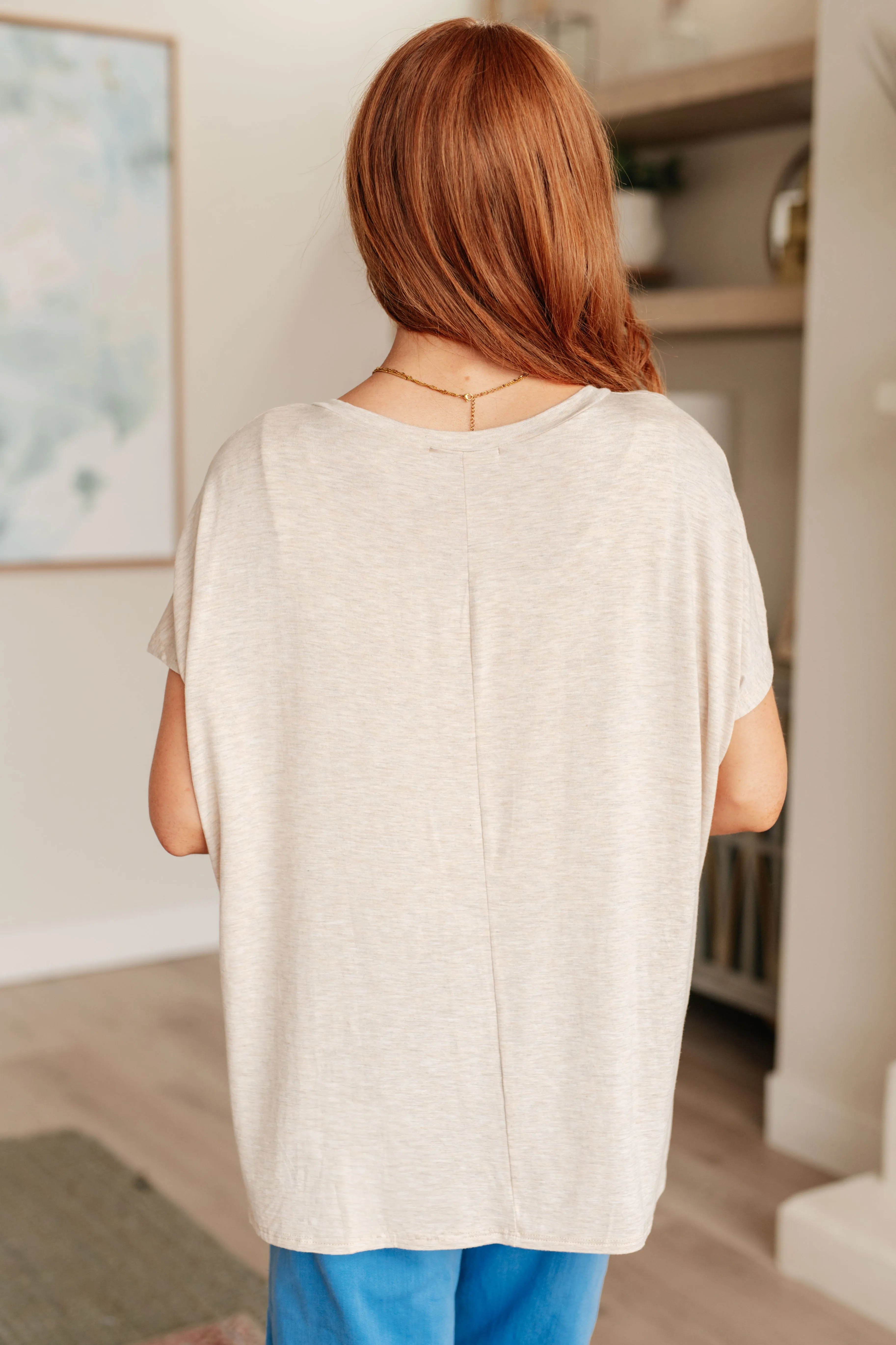 Hazel Blues® |  Clear Things Up V-Neck Top