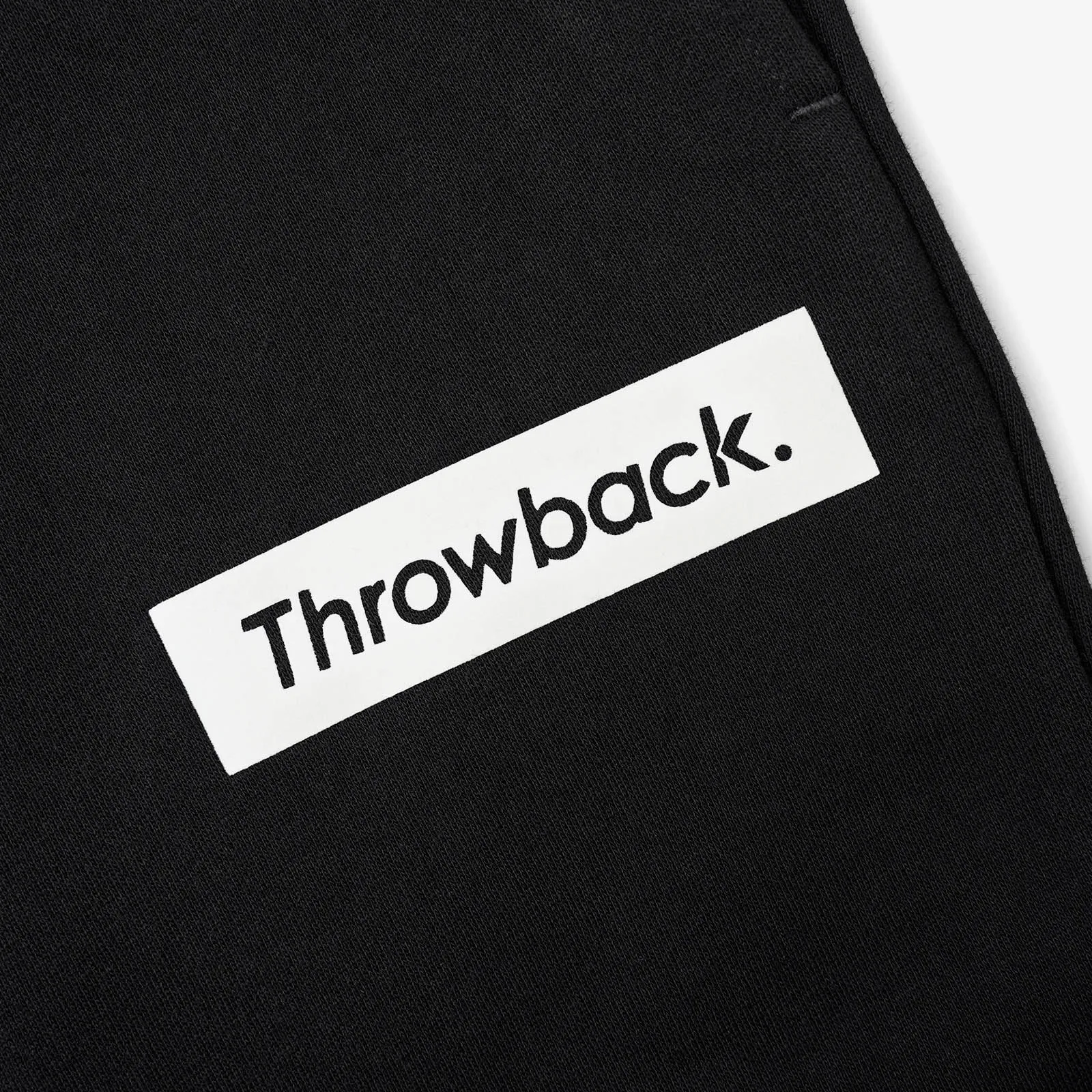 Headline Box Logo Pants - Black