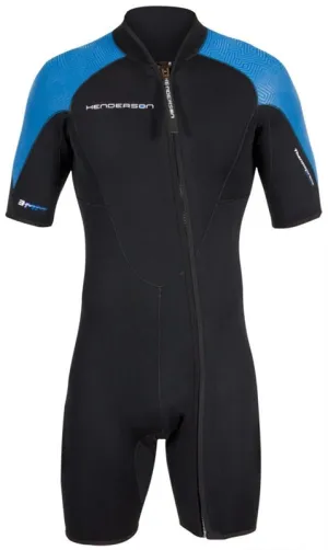 Henderson 3MM Thermoprene Pro Font Zip Shorty Mens
