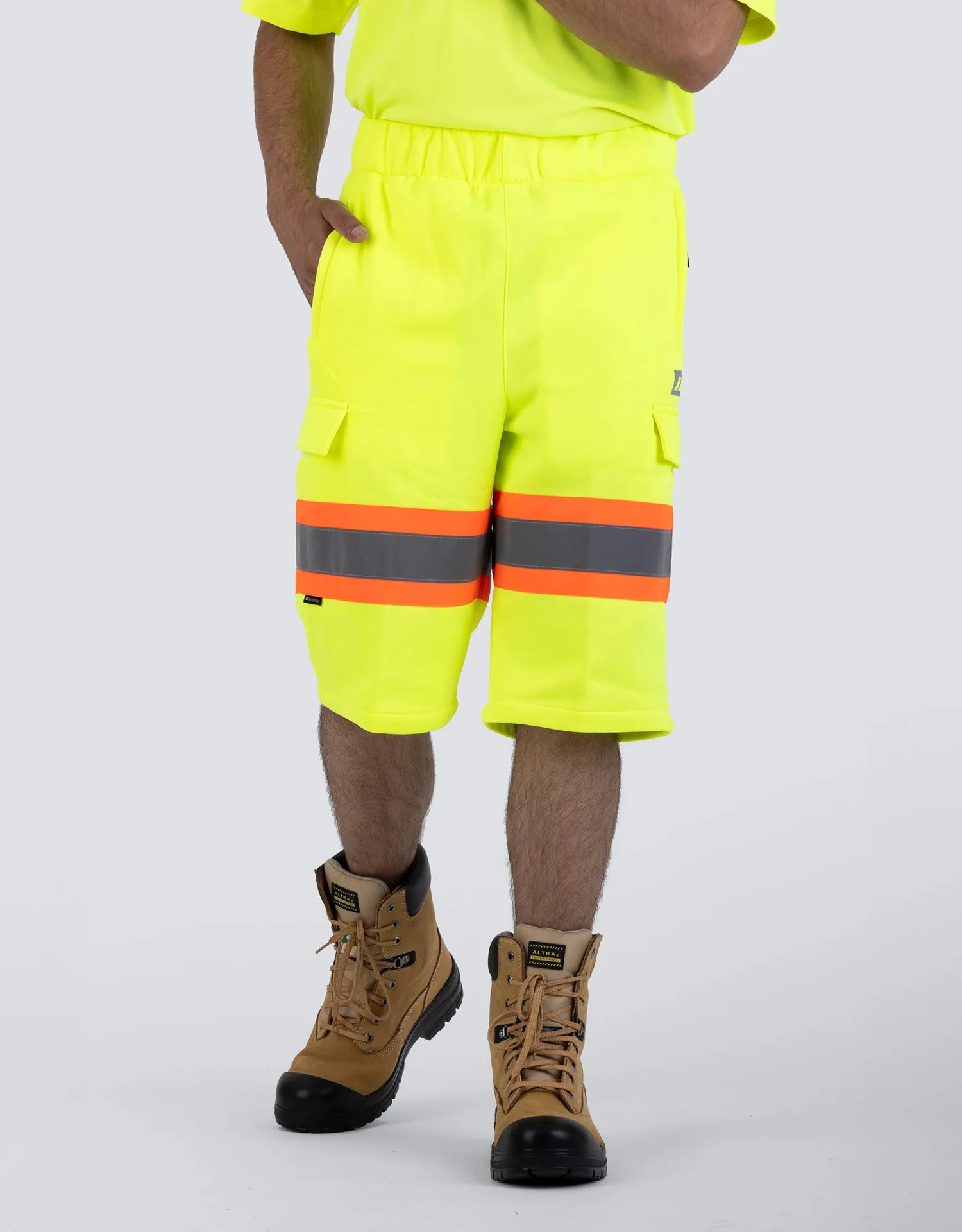 Hi Vis Cargo Shorts