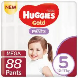 Huggies Gold Mega Box Pants Size 5 88's