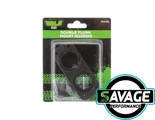 HULK 4x4 - Double Gauge / Meter Flush Mounting