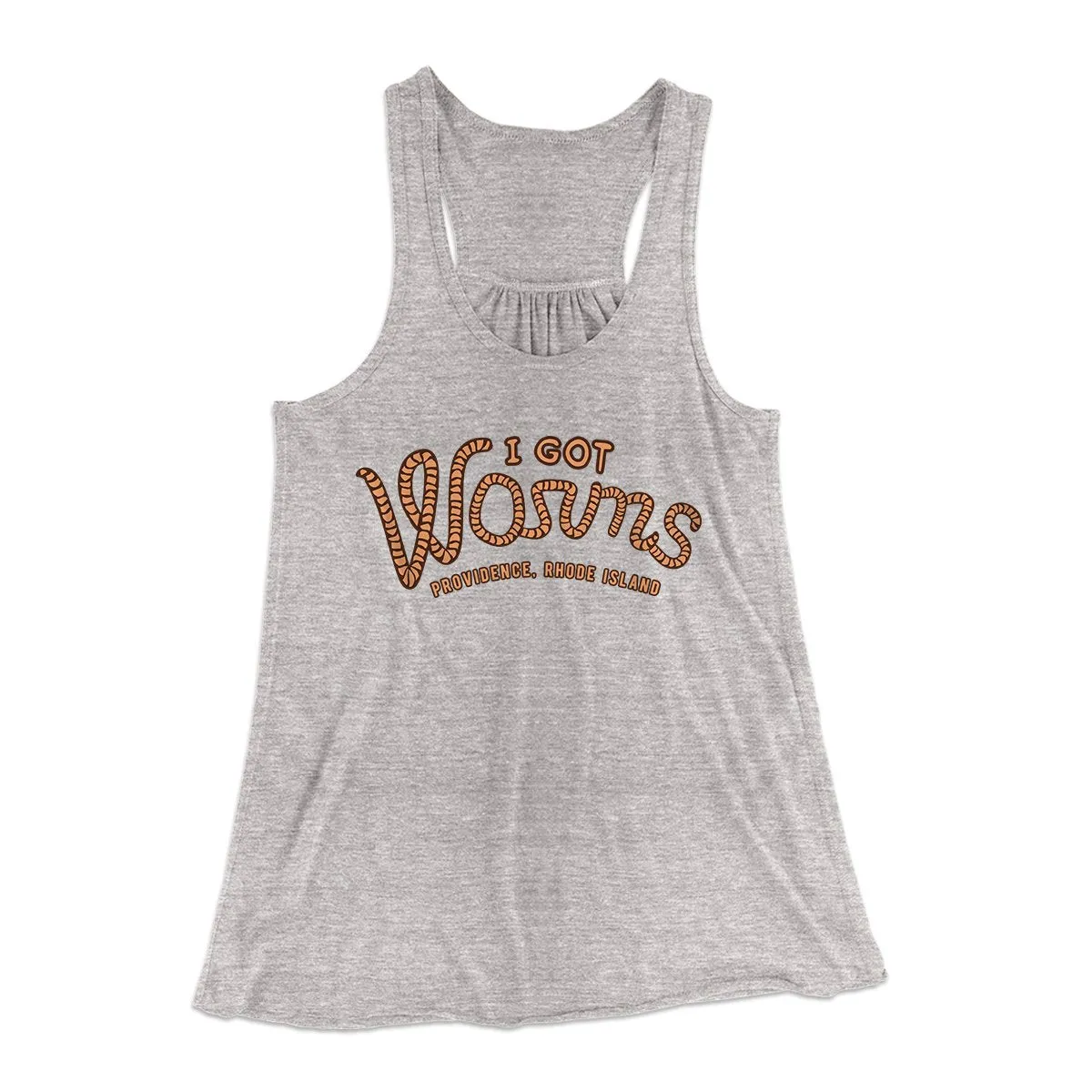 I Got Worms Women's Flowey Tank Top