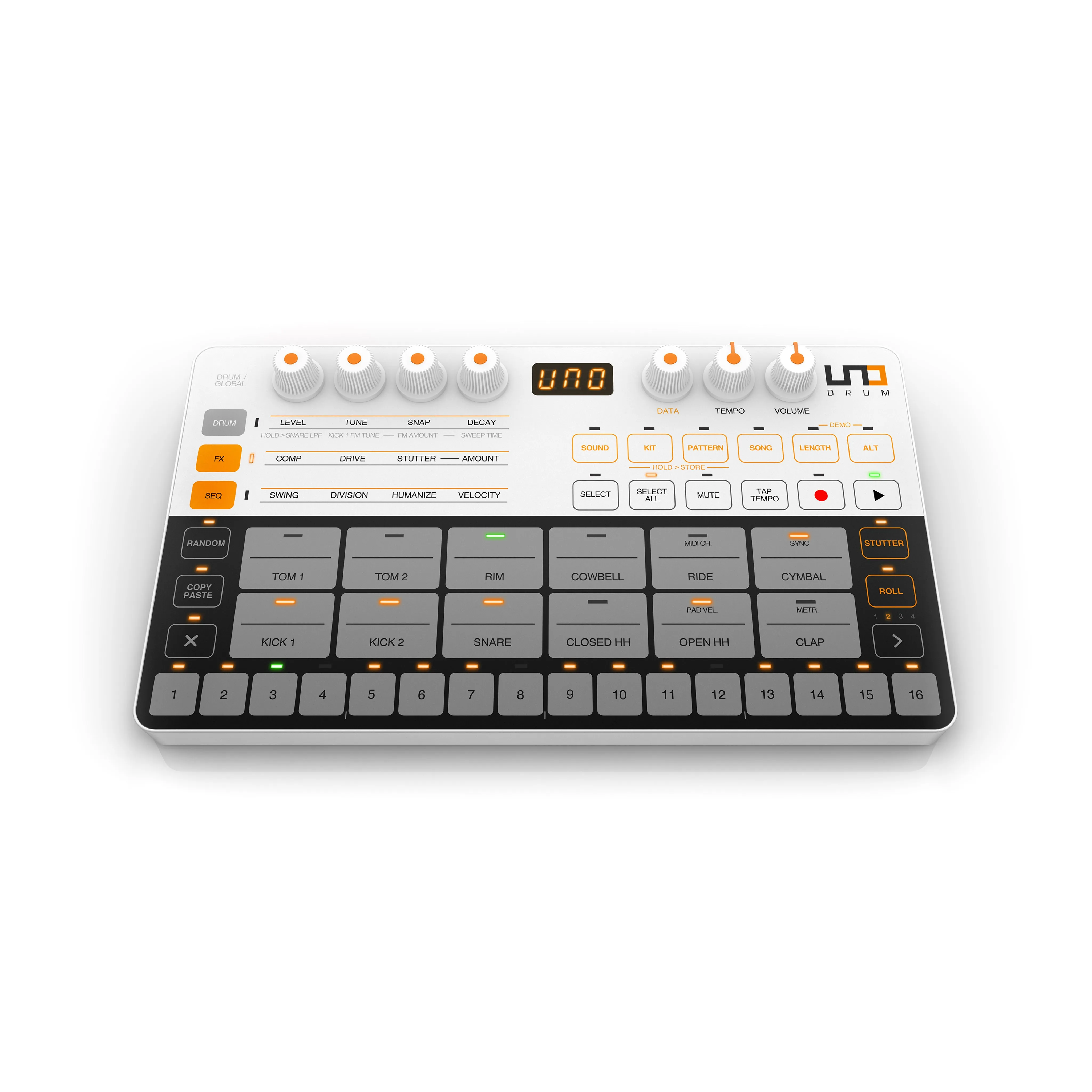IK Multimedia UNO Drum - Analog / PCM Drum Machine