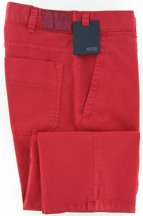Incotex Red Pants – Size: 30 US / 46 EU
