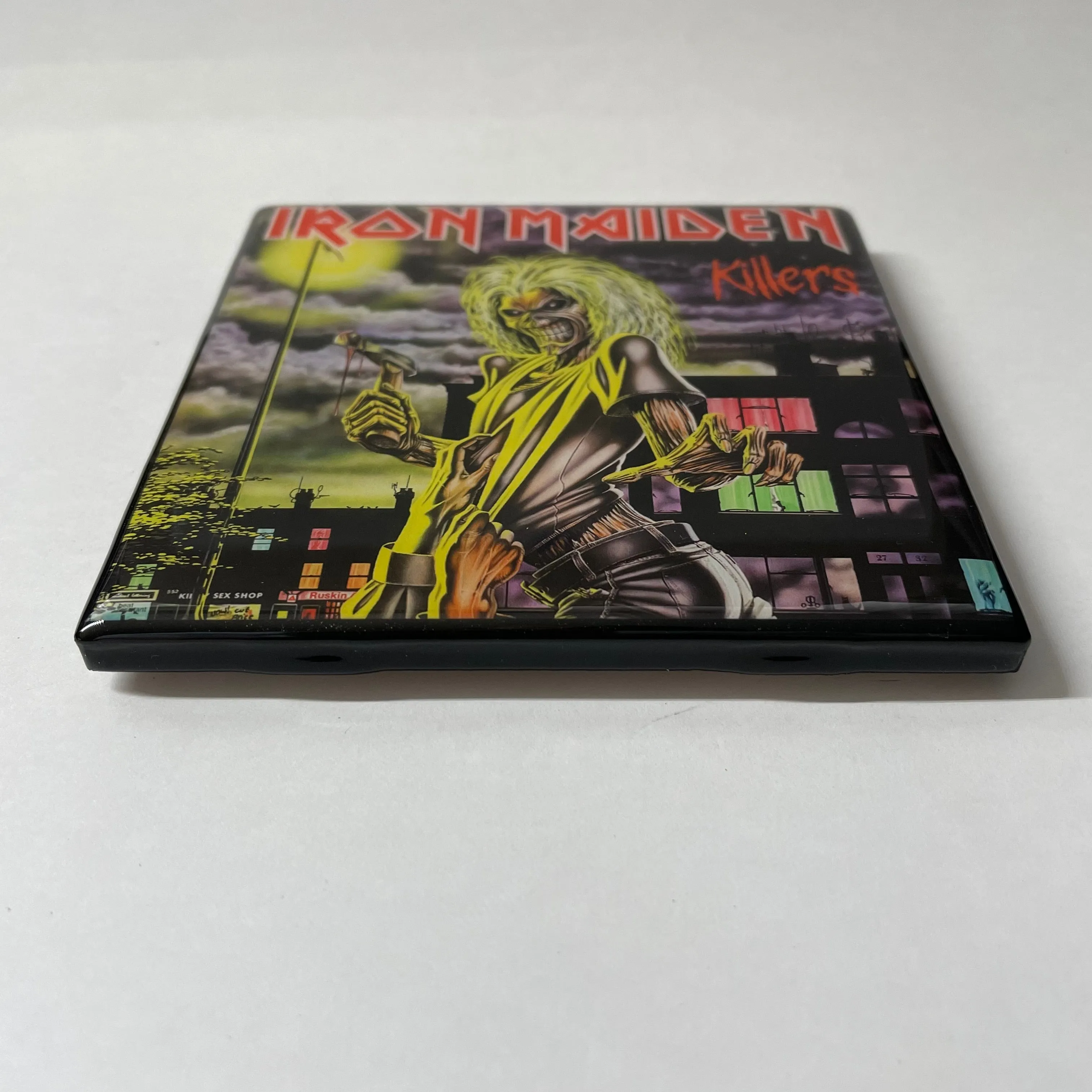 IRON MAIDEN Killers Coaster Record Cover Ceramic Tile