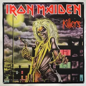 IRON MAIDEN Killers Coaster Record Cover Ceramic Tile