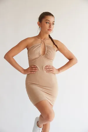 Isadora Halter Mini Dress