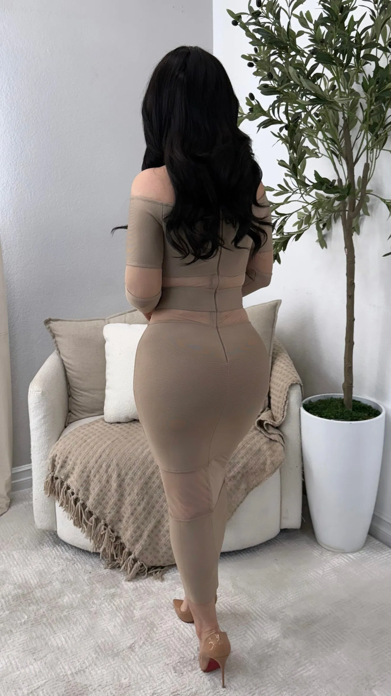 JASPER BEIGE DRESS