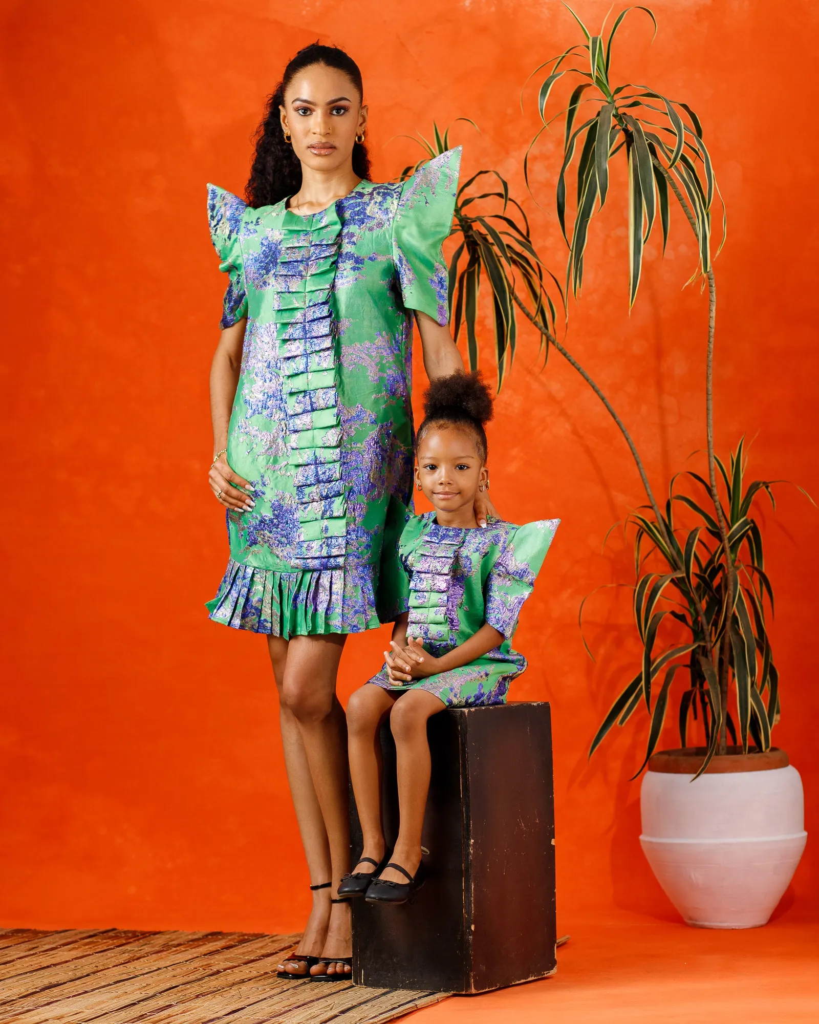 Kai Ruffled Shift Dress