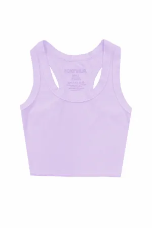 KATIEJ NYC- TWEEN LIVI RIBBED TANK LILAC