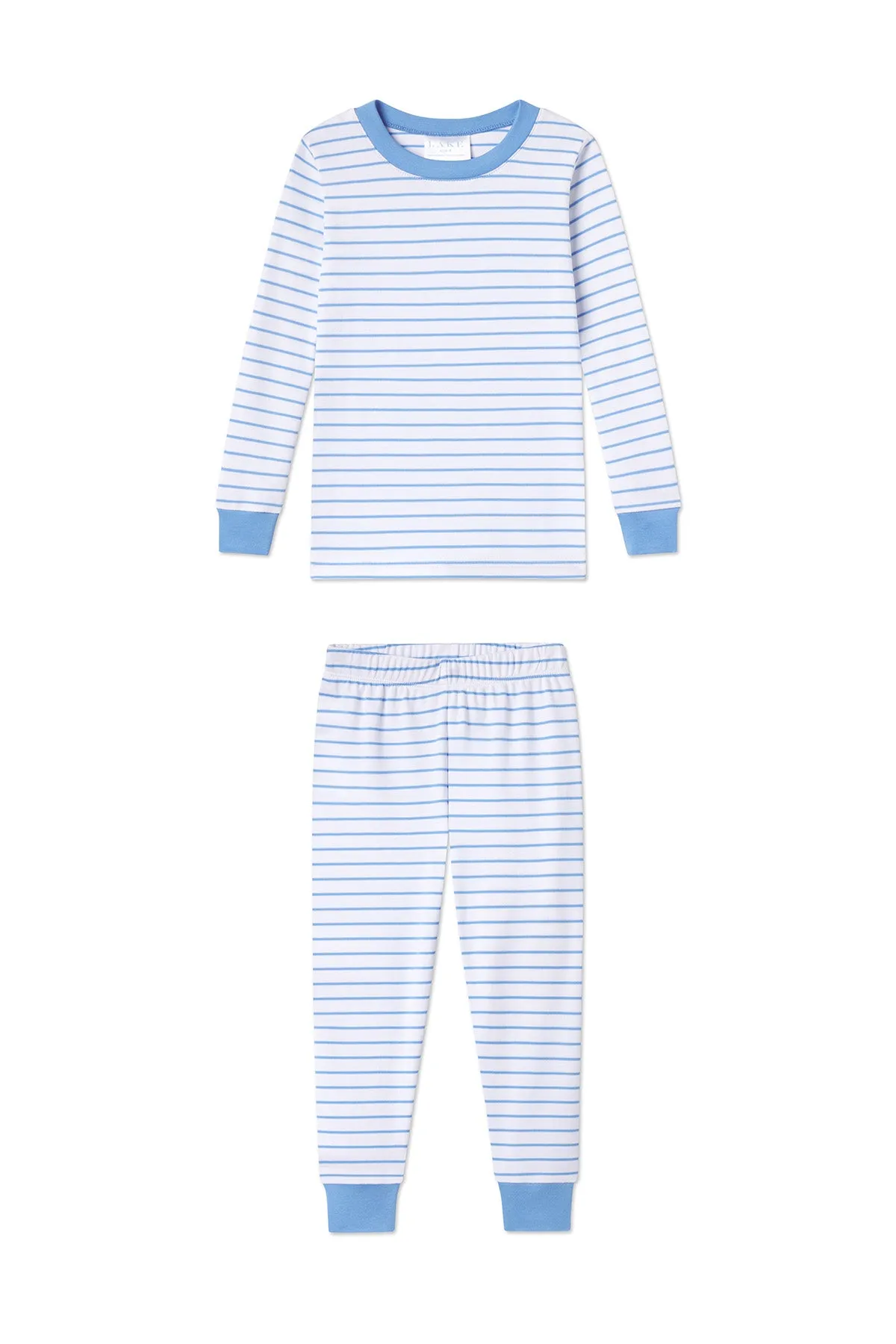 Kids Long-Long Set in Baltic Blue