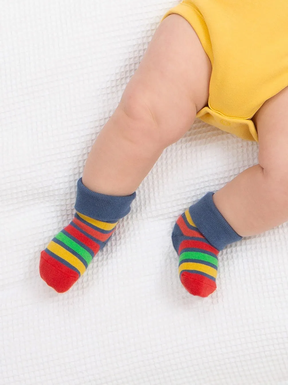 Kite 2 Pack Baby Socks 3464-Buh Rainbow