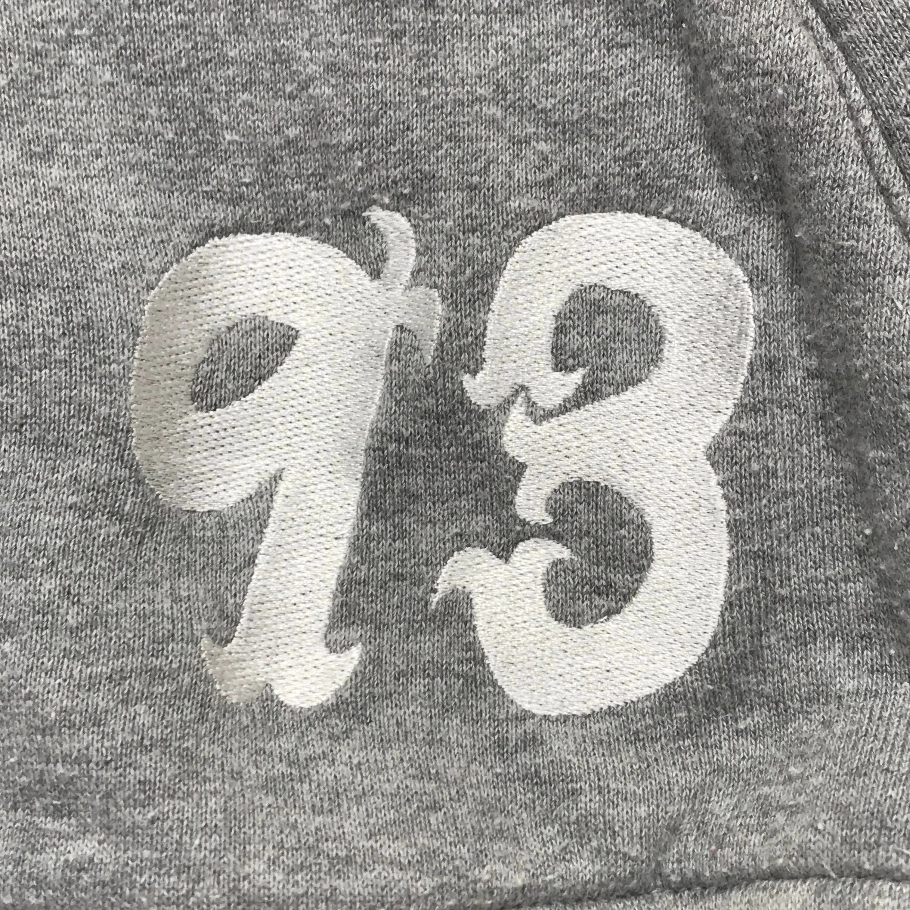 [L] A Bathing Ape Bape '93 Sweat Stadium Jacket Grey