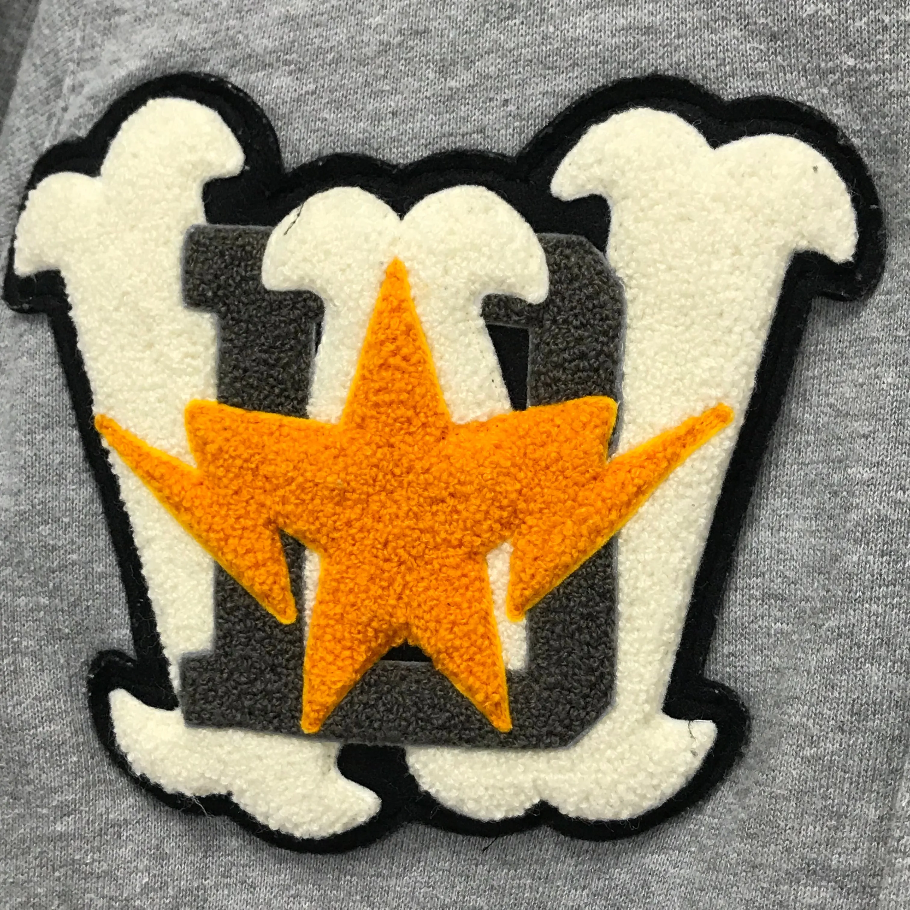 [L] A Bathing Ape Bape '93 Sweat Stadium Jacket Grey