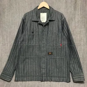 [L] WTaps Hell In Bone Chore Jacket Indigo