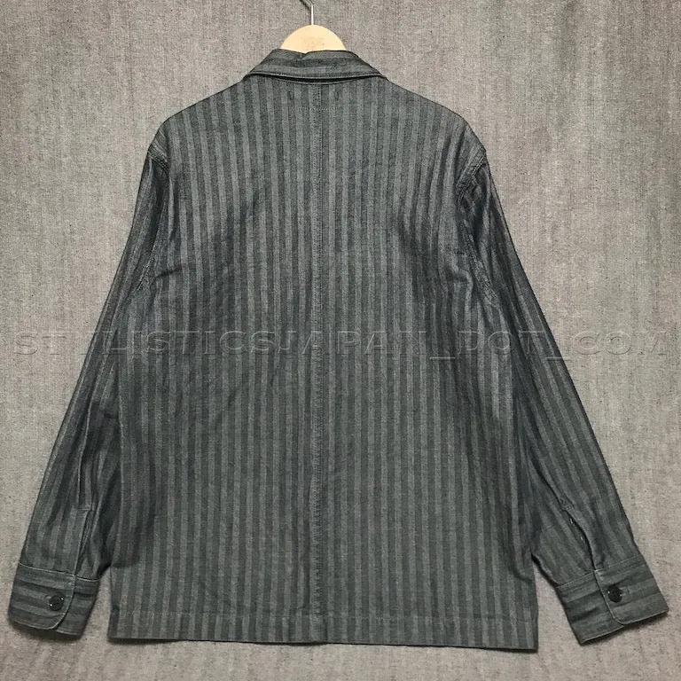 [L] WTaps Hell In Bone Chore Jacket Indigo