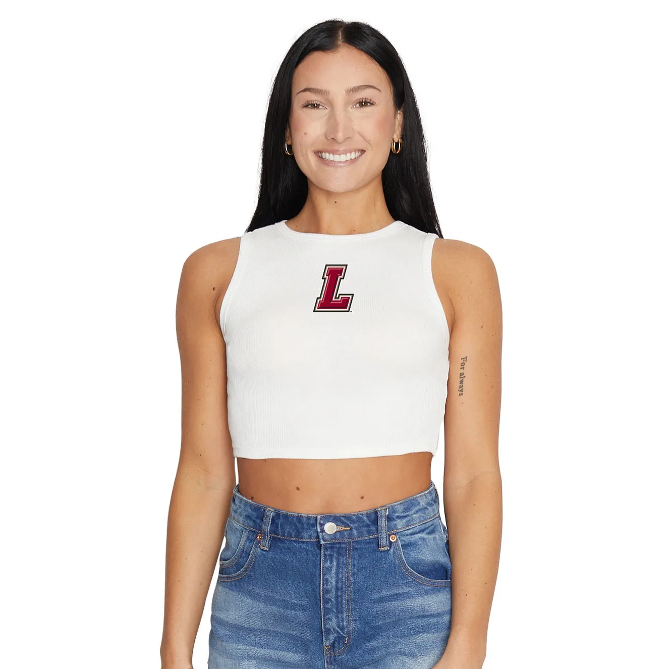 Lafayette College Touchdown Ribbed Tank
