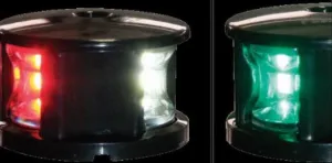 LALIZAS FOS LED TRI-COLOUR LIGHT - BLACK