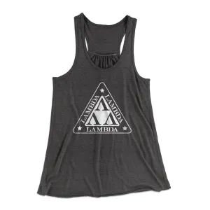 Lambda Lambda Lambda Women's Flowey Tank Top