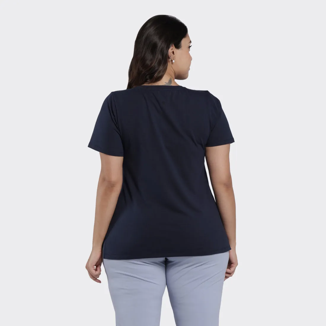 Last Tee - V Neck Half Sleeves