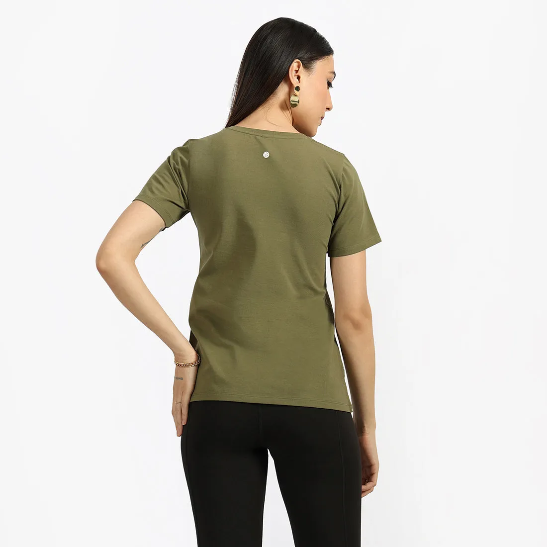 Last Tee - V Neck Half Sleeves