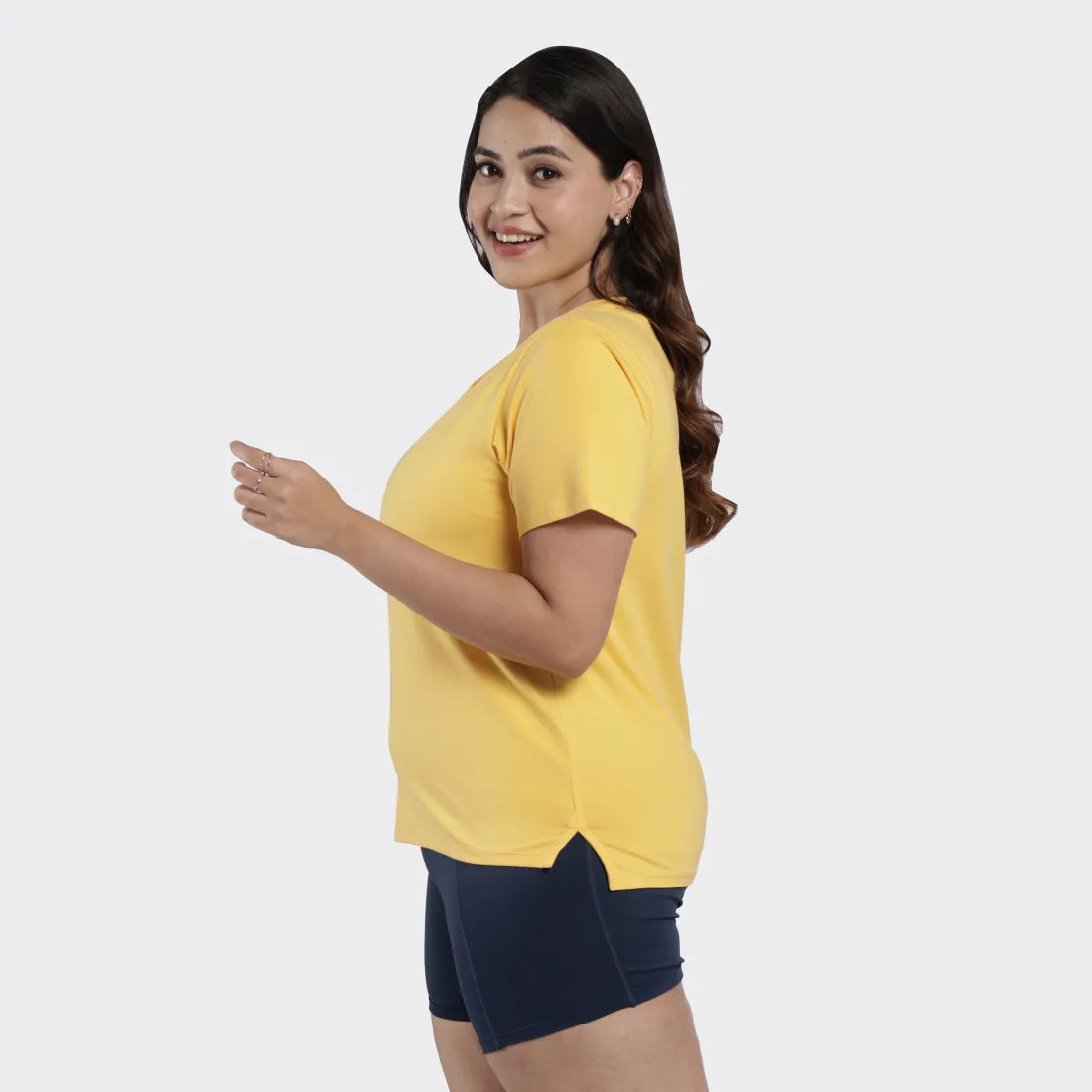 Last Tee - V Neck Half Sleeves