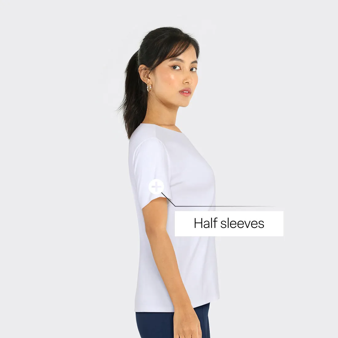 Last Tee - V Neck Half Sleeves