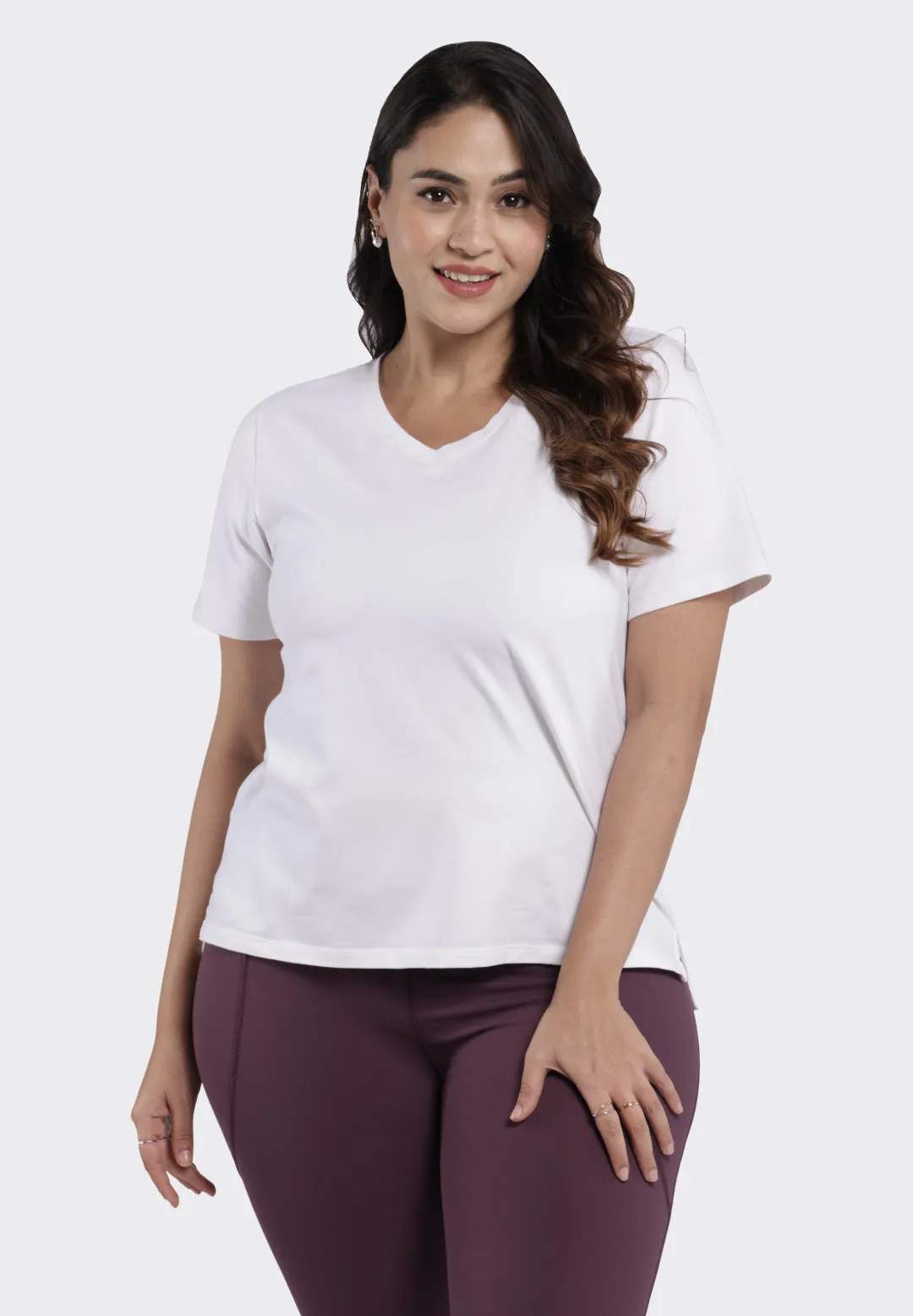 Last Tee - V Neck Half Sleeves