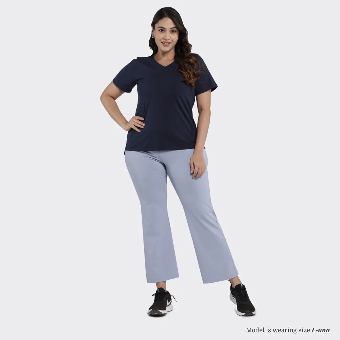 Last Tee - V Neck Half Sleeves