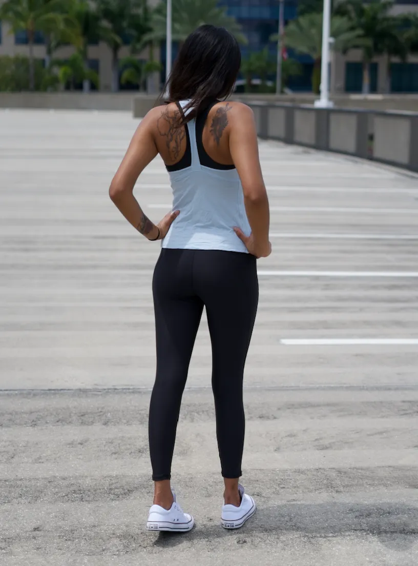 Light Blue Racerback Tank