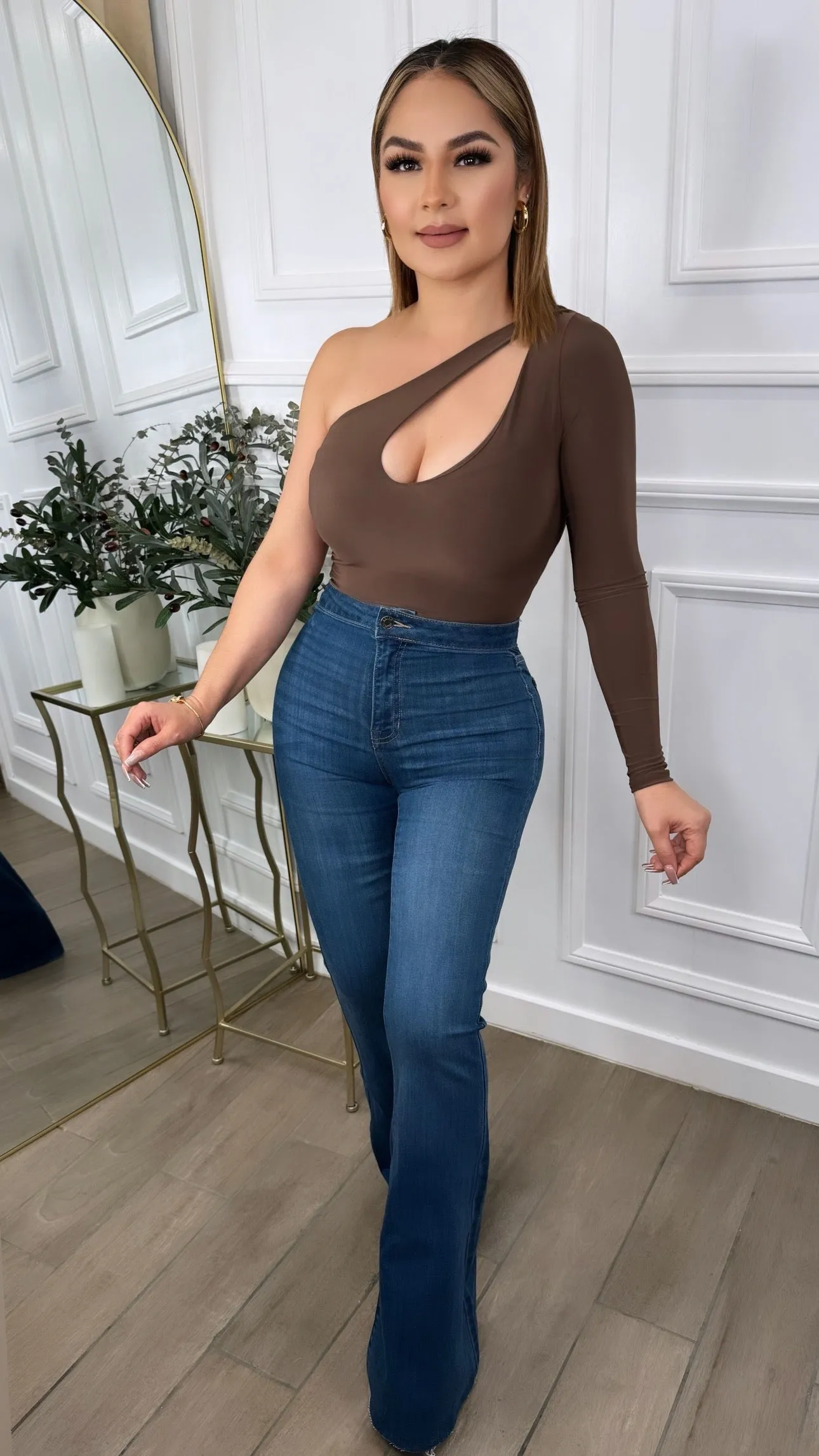 LILITH MOCHA BODYSUIT