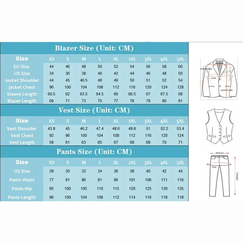 Linen Summer Wedding Suit Set