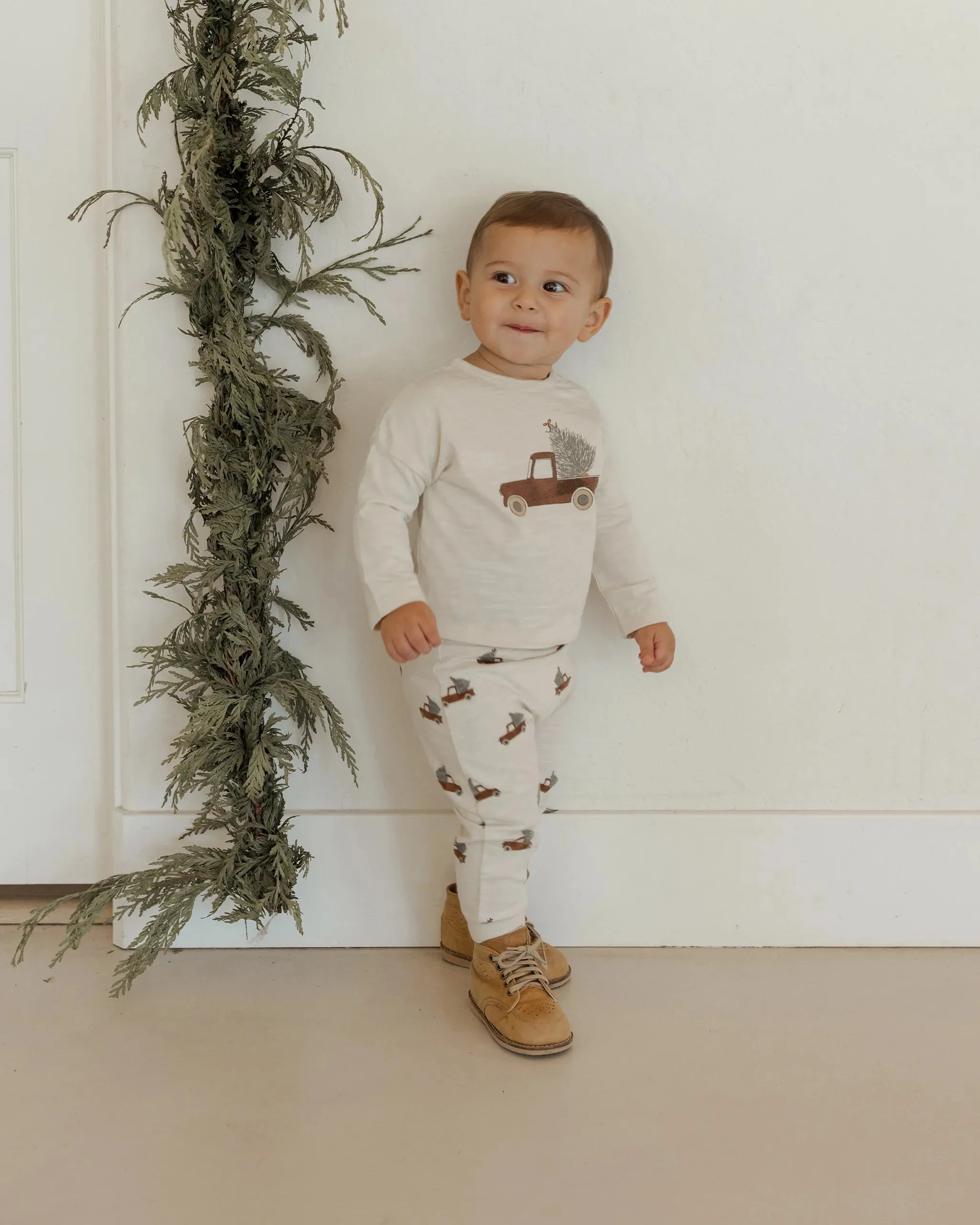 Long Sleeve Tee   Pant Set || Trucks