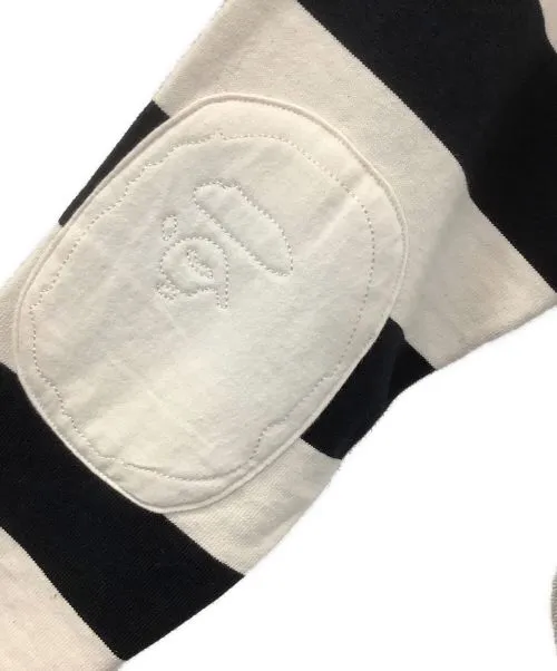 [M] DS!  A Bathing Ape Bape Crest Striped Hoodie