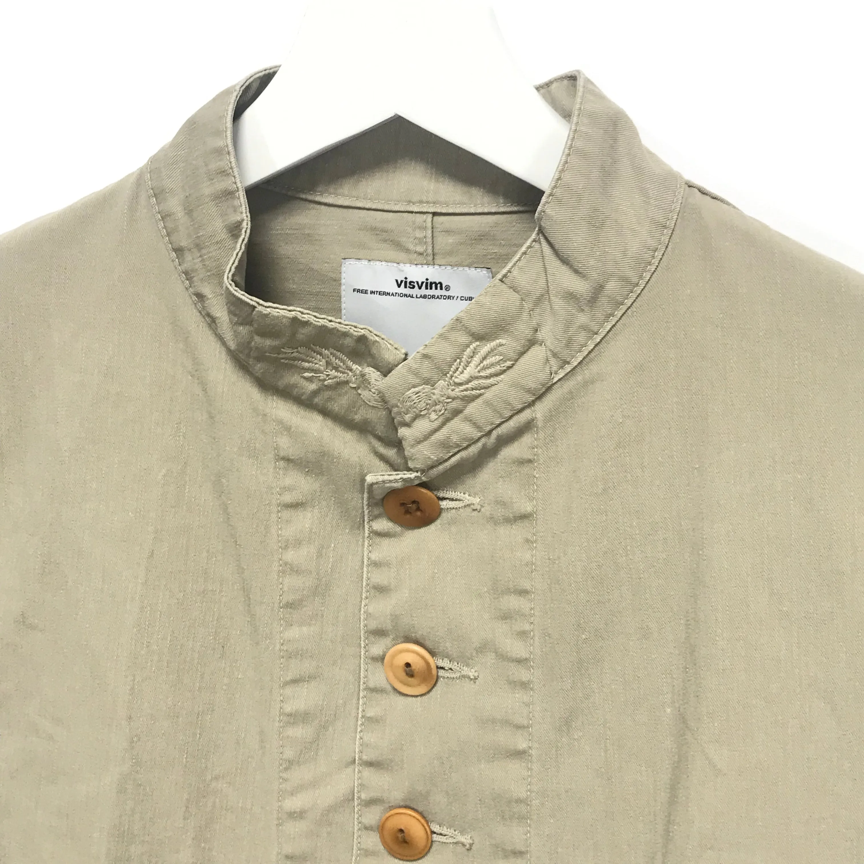 [M] Visvim 14SS Lugli Jacket Damaged Chino Beige