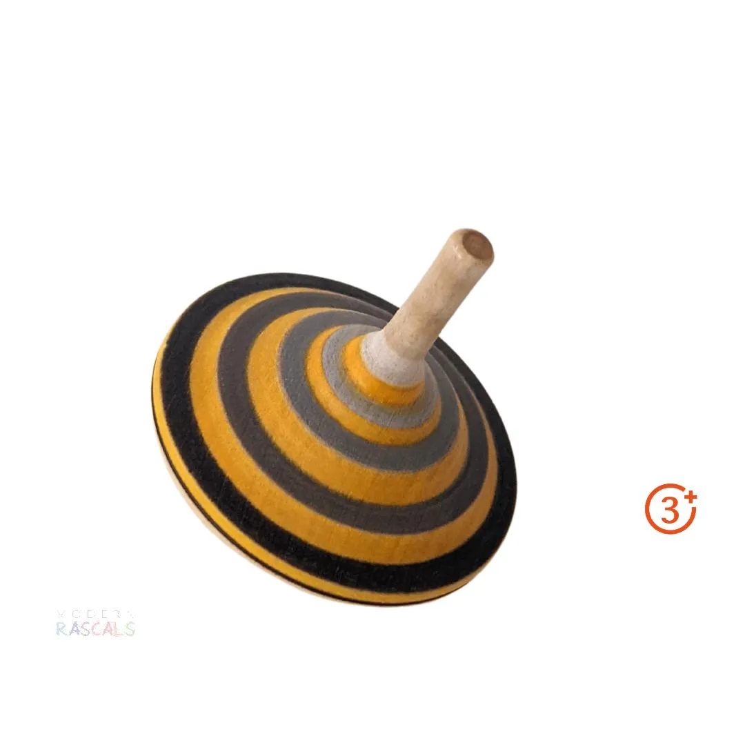 Mader Earl Grey Spinning Top - Pale Orange