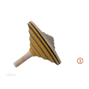 Mader Earl Grey Spinning Top - Pale Orange