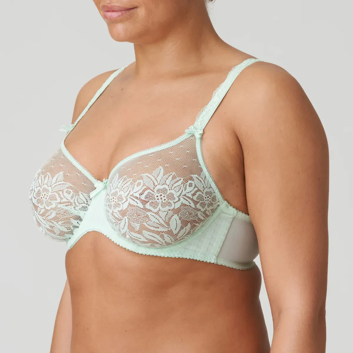 Madison Non Padded Full Cup Seamless Bra In Fleur De Printemps - Prima Donna