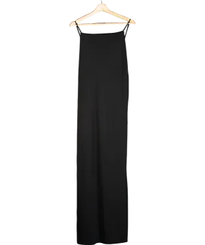 MANGO Black Scoop-back Bodycon Dress UK XL